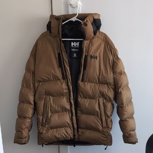 Helly Hansen Men's Brown Puffer Jacket